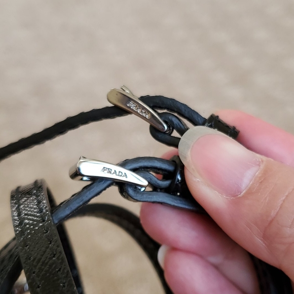 NEW💥PRADA Saffiano Mini Crossbody Bag - Picture 12 of 14
